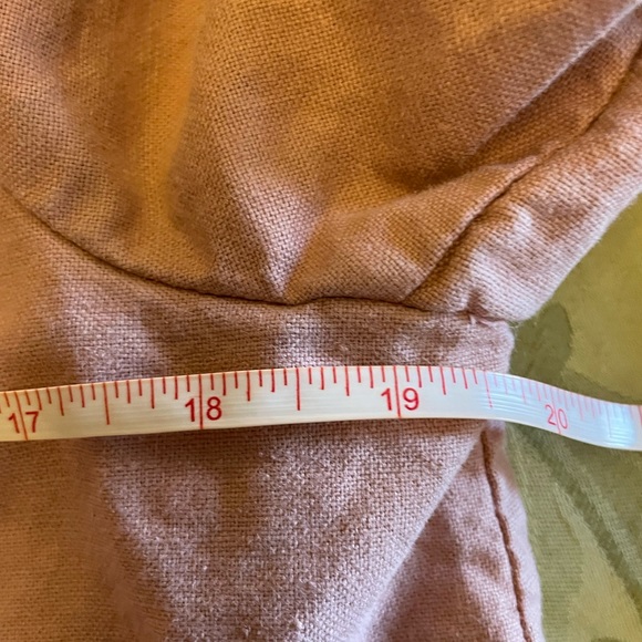 LOFT Dusty Rose Pink Petite Button Up / Down Utility Jacket Cotton & Linen XSP - Picture 11 of 16
